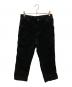 Carhartt WIP（カーハート ワーク イン プログレス）の古着「SINGLE KNEE PANT / コーデュロイパンツ」｜ブラック