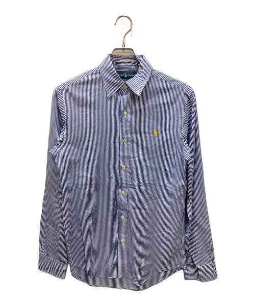 RALPH LAUREN（ラルフローレン）RALPH LAUREN (ラルフローレン) ストライプシャツ ブルー サイズ:Sの古着・服飾アイテム