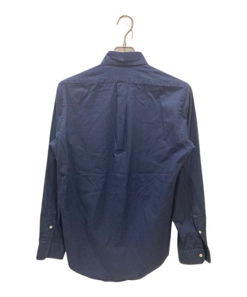 RALPH LAUREN（ラルフローレン）RALPH LAUREN (ラルフローレン) シャドーストライプシャツ ネイビー サイズ:XSの古着・服飾アイテム