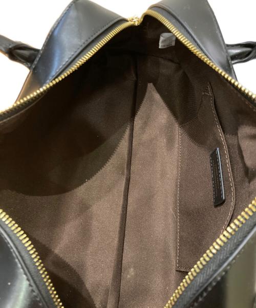 23区（ニジュウサンク）23区 (ニジュウサンク) ワイド ボストン バッグ ブラックの古着・服飾アイテム