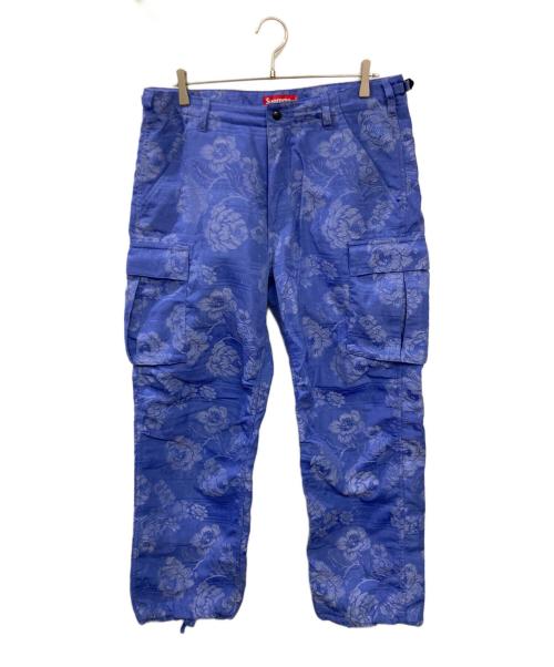 SUPREME（シュプリーム）SUPREME (シュプリーム) Floral Tapestry Cargo Pant ブルー サイズ: 86cm (W34)の古着・服飾アイテム