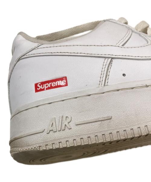 NIKE（ナイキ）NIKE (ナイキ) SUPREME (シュプリーム) スニーカー ホワイト サイズ:27ｃｍの古着・服飾アイテム