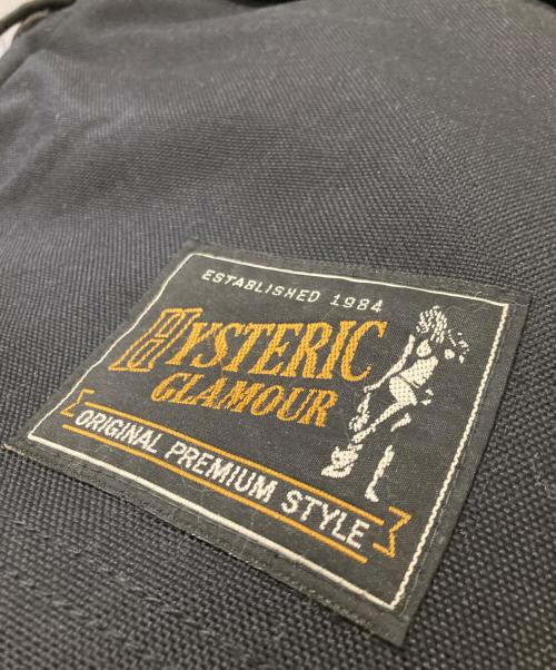 Hysteric Glamour（ヒステリックグラマー）Hysteric Glamour (ヒステリックグラマー) ナイロン バックパック ブラックの古着・服飾アイテム