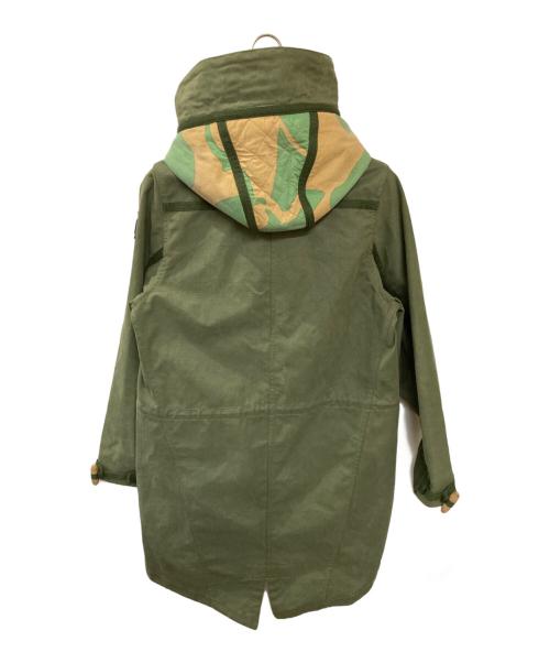 Denham（デンハム）Denham (デンハム) HVANNA PARKA RE-CUT DHDR / モッズコート オリーブ サイズ:XSの古着・服飾アイテム