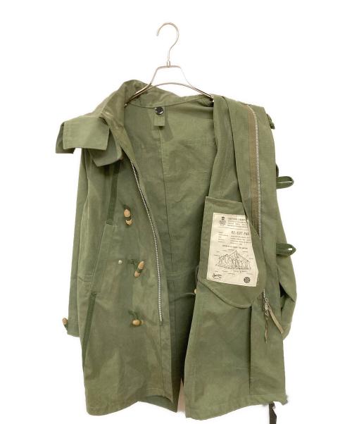 Denham（デンハム）Denham (デンハム) HVANNA PARKA RE-CUT DHDR / モッズコート オリーブ サイズ:XSの古着・服飾アイテム