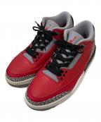 NIKEナイキ）の古着「Air Jordan 3 Retro SE "Unite Fire Red"」｜レッド