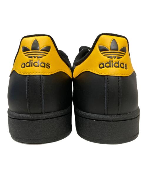 adidas（アディダス）adidas (アディダス) スーパースターII / Superstar II ブラック×イエロー サイズ:28.5cmの古着・服飾アイテム