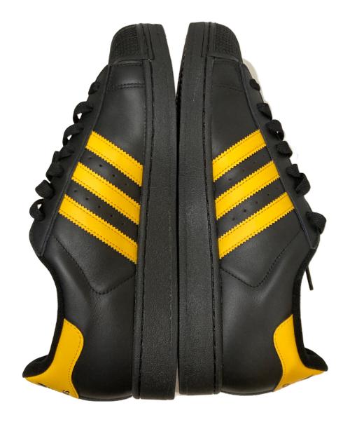 adidas（アディダス）adidas (アディダス) スーパースターII / Superstar II ブラック×イエロー サイズ:28.5cmの古着・服飾アイテム