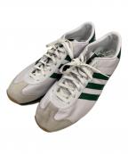 adidasアディダス）の古着「カントリージャパン / Country Japan」｜ホワイト×グリーン