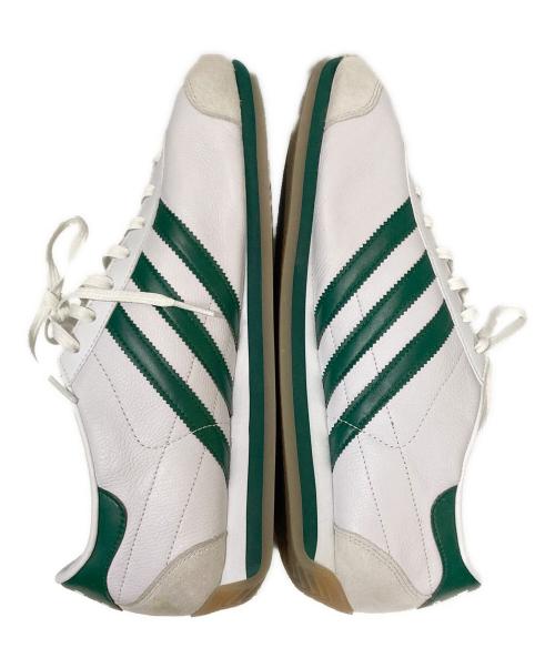 adidas（アディダス）adidas (アディダス) カントリージャパン / Country Japan ホワイト×グリーン サイズ:28.5cmの古着・服飾アイテム