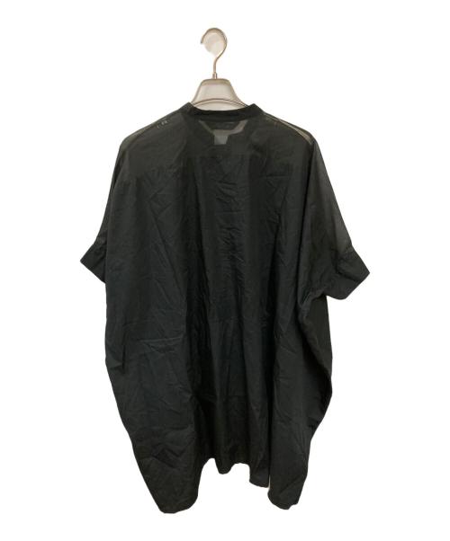 mizuiro-ind（ミズイロインド）mizuiro-ind (ミズイロインド) プルオーバーシャツワンピース ブラック サイズ:Freeの古着・服飾アイテム