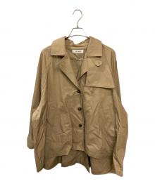 THE PAUSE（ザポーズ）の古着「ショートバルマカンコート」｜カーキ