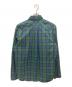 FRED PERRY (フレッドペリー) ブラックウォッチシャツ グリーン×ネイビー サイズ:M：4000円