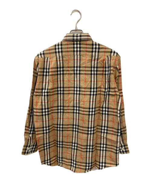 Burberry's（バーバリー）Burberry's (バーバリー) ヴィンテージノヴァチェックシャツ ブラウン サイズ:Lの古着・服飾アイテム