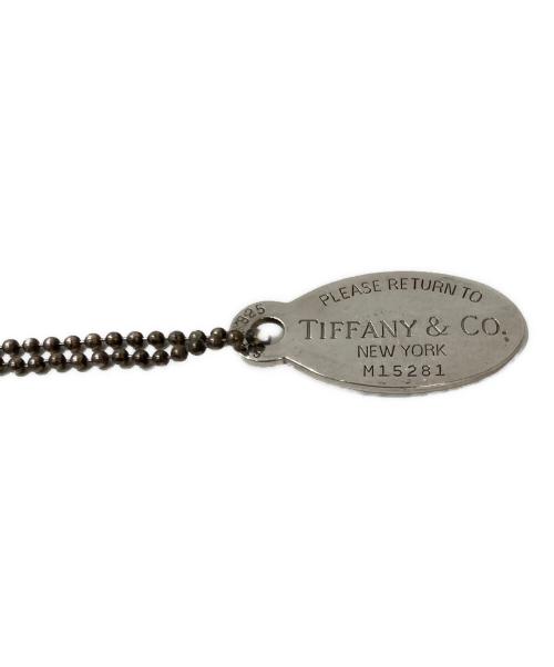 TIFFANY & Co.（ティファニー）TIFFANY & Co. (ティファニー) リターントゥ オーバルタグ ボールチェーンネックレス サイズ:不明(実寸サイズをご確認ください)の古着・服飾アイテム
