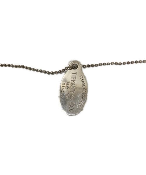 TIFFANY & Co.（ティファニー）TIFFANY & Co. (ティファニー) リターントゥ オーバルタグ ボールチェーンネックレス サイズ:不明(実寸サイズをご確認ください)の古着・服飾アイテム