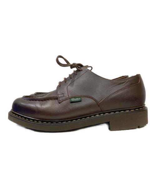 PARABOOT（パラブーツ）PARABOOT (パラブーツ) シャンボード Uチップシューズ ブラウン サイズ:6 1/2Fの古着・服飾アイテム