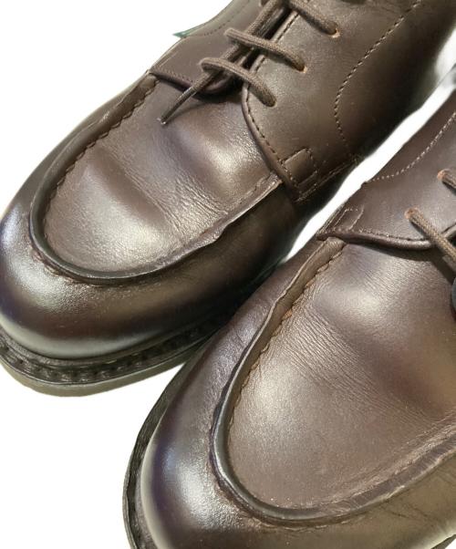 PARABOOT（パラブーツ）PARABOOT (パラブーツ) シャンボード Uチップシューズ ブラウン サイズ:6 1/2Fの古着・服飾アイテム