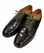 SANDERSサンダース）の古着「MILITARY DERBY SHOE」｜ブラック