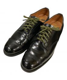 SANDERS（サンダース）の古着「MILITARY DERBY SHOE」｜ブラック