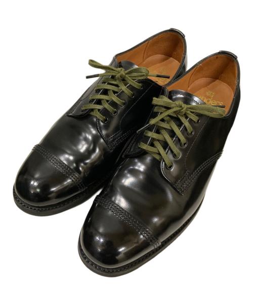 SANDERS（サンダース）SANDERS (サンダース) MILITARY DERBY SHOE ブラック サイズ:6 1/2の古着・服飾アイテム
