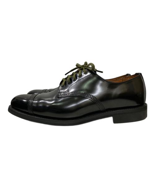 SANDERS（サンダース）SANDERS (サンダース) MILITARY DERBY SHOE ブラック サイズ:6 1/2の古着・服飾アイテム