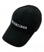 BALENCIAGAバレンシアガ）の古着「Logo Cap/ロゴキャップ」｜ブラック