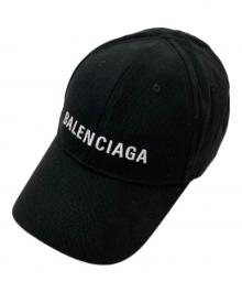 BALENCIAGA（バレンシアガ）の古着「Logo Cap/ロゴキャップ」｜ブラック