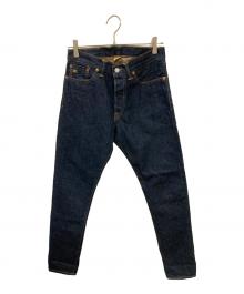 RRL（ダブルアールエル）の古着「スリムナローセルビッチデニムパンツ」｜インディゴ