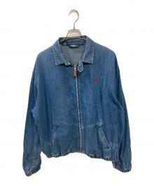 POLO RALPH LAUREN（ポロ・ラルフローレン）の古着「古着デニムスイングトップ」｜インディゴ