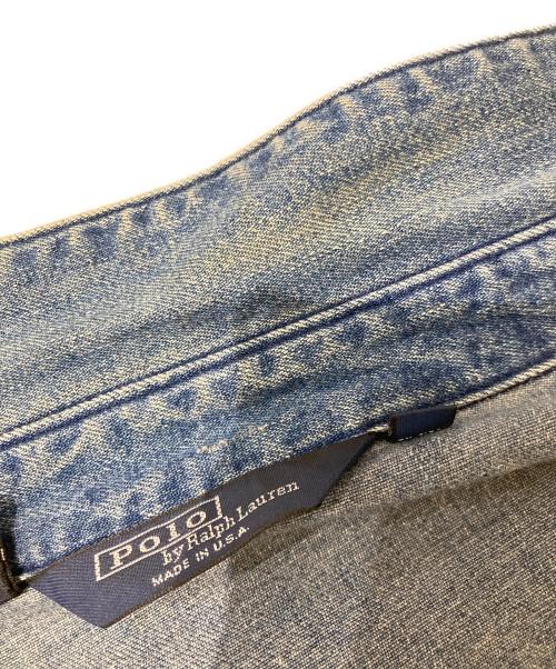 POLO RALPH LAUREN（ポロ・ラルフローレン）POLO RALPH LAUREN (ポロ・ラルフローレン) 古着デニムスイングトップ インディゴ サイズ:XLの古着・服飾アイテム