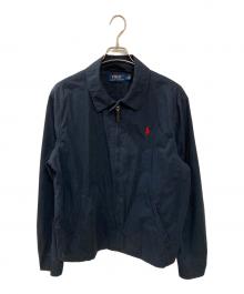 POLO RALPH LAUREN（ポロ・ラルフローレン）の古着「スイングトップ」｜ネイビー