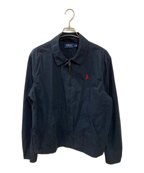 POLO RALPH LAUREN（ポロ・ラルフローレン）POLO RALPH LAUREN (ポロ・ラルフローレン) スイングトップ ネイビー サイズ:Lの古着・服飾アイテム