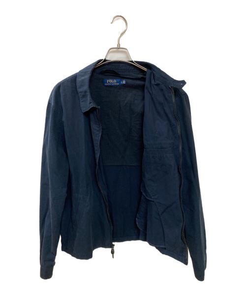 POLO RALPH LAUREN（ポロ・ラルフローレン）POLO RALPH LAUREN (ポロ・ラルフローレン) スイングトップ ネイビー サイズ:Lの古着・服飾アイテム
