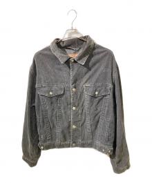 DIESEL（ディーゼル）の古着「コーデュロイジャケット」｜ブラック