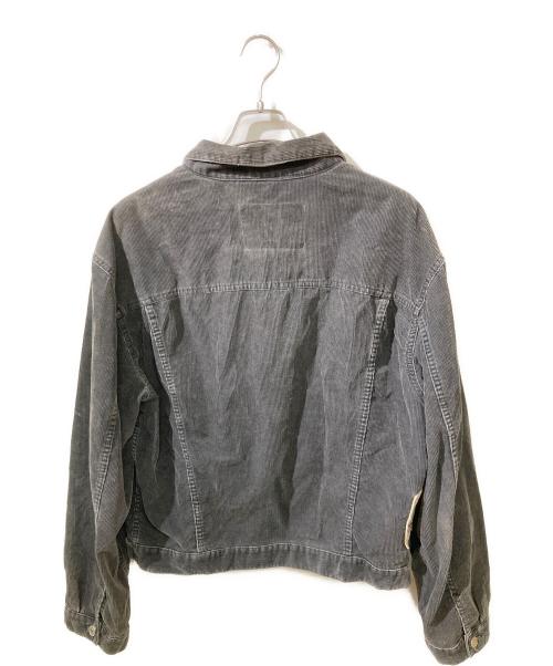 DIESEL（ディーゼル）DIESEL (ディーゼル) コーデュロイジャケット ブラック サイズ:XLの古着・服飾アイテム
