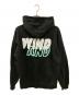 WIND AND SEA (ウィンダンシー) ナイジェル グラフ コットン ロゴ パーカー ブラック サイズ:L：7000円