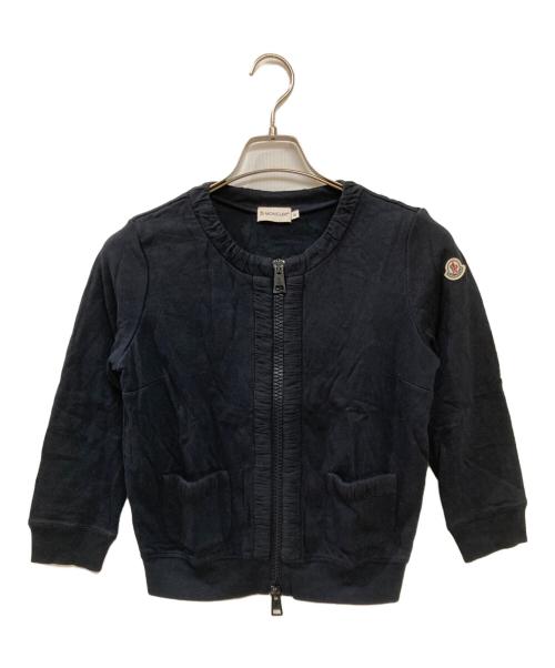 MONCLER（モンクレール）MONCLER (モンクレール) キルティングスウェットジャケット ネイビー サイズ:Sの古着・服飾アイテム