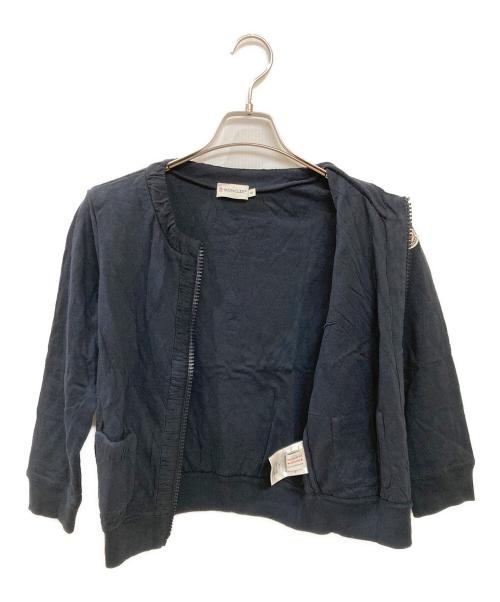 MONCLER（モンクレール）MONCLER (モンクレール) キルティングスウェットジャケット ネイビー サイズ:Sの古着・服飾アイテム