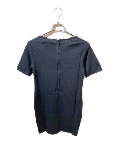 MONCLER（モンクレール）MONCLER (モンクレール) 裏毛ライトスウェットワンピース ネイビー サイズ:XSの古着・服飾アイテム