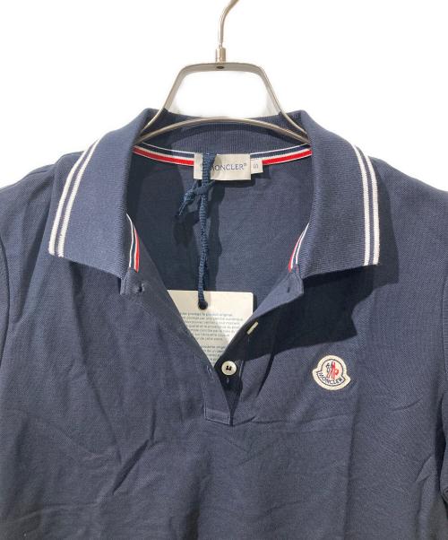 MONCLER（モンクレール）MONCLER (モンクレール) Maglia polo  Manica corta/ポロシャツ ネイビー サイズ:Sの古着・服飾アイテム