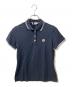 MONCLER（モンクレール）の古着「Maglia polo  Manica corta/ポロシャツ」｜ネイビー
