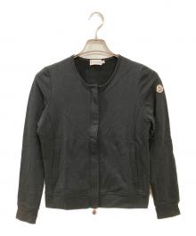 MONCLER（モンクレール）の古着「スウェットジャケット」｜ブラック