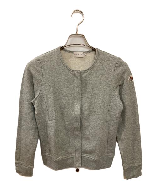 MONCLER（モンクレール）MONCLER (モンクレール) スウェットジャケット グレー サイズ:XSの古着・服飾アイテム
