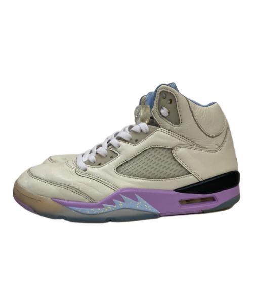 NIKE（ナイキ）NIKE (ナイキ) DJ Khaled (ディージェイ キャレド) Air Jordan 5 Retro SP Sail アイボリー サイズ:28cmの古着・服飾アイテム