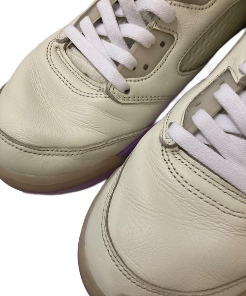 NIKE（ナイキ）NIKE (ナイキ) DJ Khaled (ディージェイ キャレド) Air Jordan 5 Retro SP Sail アイボリー サイズ:28cmの古着・服飾アイテム