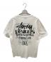 stussy (ステューシー) プリントTシャツ ホワイト サイズ:L：5000円