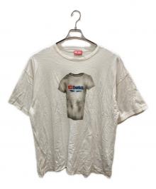DIESEL（ディーゼル）の古着「T Boxt N12」｜ホワイト