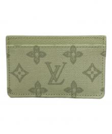 LOUIS VUITTON（ルイ ヴィトン）の古着「カードケース」｜グリーン