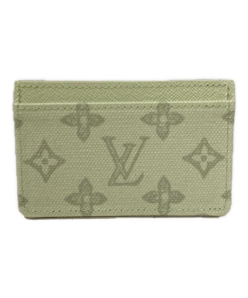 LOUIS VUITTON（ルイ ヴィトン）LOUIS VUITTON (ルイ ヴィトン) カードケース グリーン サイズ:不明(実寸サイズをご確認ください)の古着・服飾アイテム